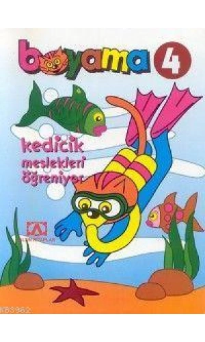 Boyama 4| Kedicik Meslekleri Öğreniyor